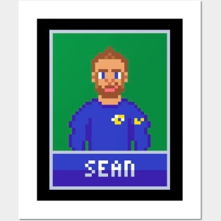 Sean 8bit Posters and Art